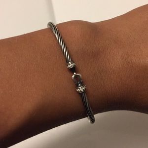 David Yurman Diamond Cuff